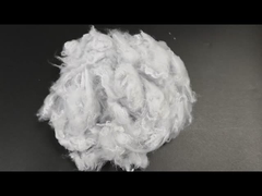 64mm Synthetic Man Made Fibres Low Melting Point Polyester For Pillow