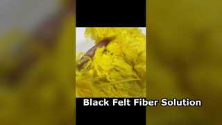 Yellow Viscose Staple Fiber 1.67D×51mm, Soft Breathable Regenerated Cellulose Fiber for Spinning & T