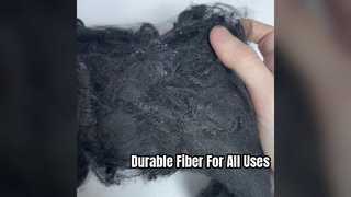 Polypropylene fiber 3D*65mm black