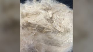 Low Melt Point Polyester Staple Fiber Eco Recycled Off-White 4D×51mm