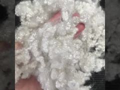 7D×64MM HC Hollow Fiber, Non-Fluorescent BPA Free Baby Grade Fiber for Bedding Filling