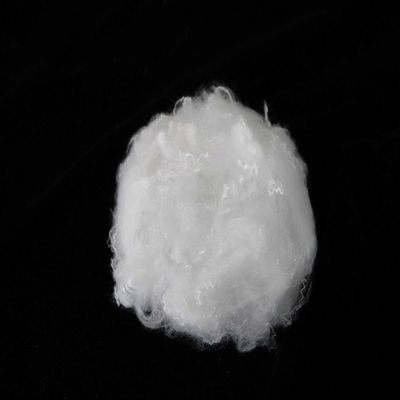 Buy Lightweight A Grade Raw White Man Made Staple Fibres 51mm Low Melt Polyester Fiber online manufacture