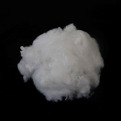 Buy Fireproof Polyester Short Cut Fiber 3.33D Flame Retardant Staple Fiber For Non Woven Fabrics online manufacture