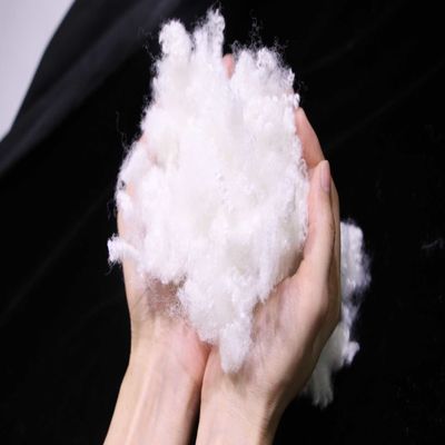 Buy Recycled Polyester Staple Fiber 51mm Hollow Fiber Fill For Non Woven Fabric online manufacture