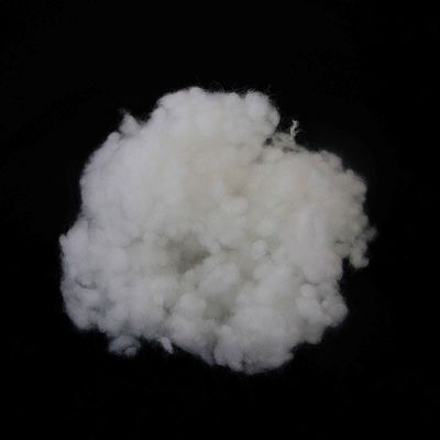 Buy Recycled Conjugated Polyester Fiber 32mm Pure White Hollow Conjugated PSF online manufacture