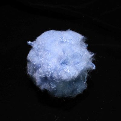 Buy Environment-Friendly Recycled Blue Dope Dyed Viscose Fibre Matrix Stability PSF online manufacture