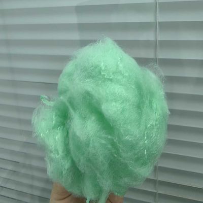 Buy 51mm Poly Synthetic Fiber Customized Color Polyester Staple For Mattress online manufacture
