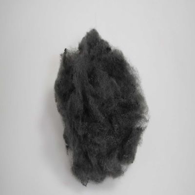 Buy Low Crimp Gray Flame Retardant Polyester Fiber Virgin PSF Polyester For Carpets online manufacture
