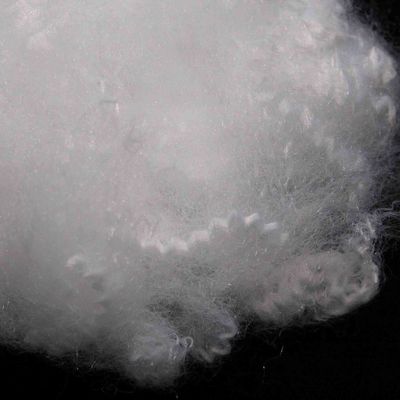 Buy Hollow Hard Cotton Low Melting Fiber 15D 64mm Solid Staple Polyester Fibre online manufacture