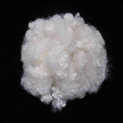 Buy Non-Siliconized Flame Retardant Fiber 15D Environment-Friendly Polyester Fiber Fill online manufacture