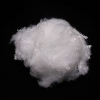 Buy Customized Color Flame Resistant Fiber 64mm Polyester Staple Fibres For Filling online manufacture