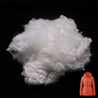 Buy Non Fluorescent Siliconized Hollow Conjugated Polyester Staple Fibers For Padding online manufacture