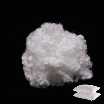 Buy Regenerated Polyester Staple Fiber Customized Crimp 32mm For Pillows Filling online manufacture
