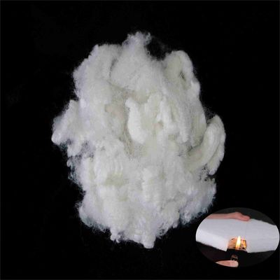 Buy Virgin Polyester Staple Fibers Nontoxic Fire Resistant Fiber 7D For Padding online manufacture