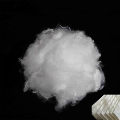 Buy Virgin HCN White Polyester Fiber 2.78D Polyester Fiber For Sofa Filling online manufacture