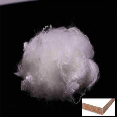 Buy Silicone Free PSF White Recycled PET Artificial Staple Fibres For Mattress online manufacture