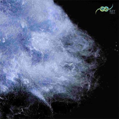 Buy Non Fluorescent 51mm Polyester Staple Fibers 9D For Non Woven Fabric online manufacture