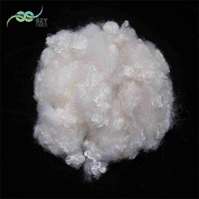 Buy Recycled Hollow Conjugated Fiber Flame Retardant Coiled 64mm Staple Fiber online manufacture