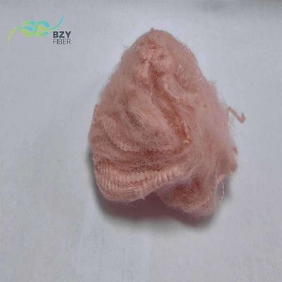 Buy Environment-Friendly Pink Polyester Staple Fiber Artificial Polyester Fiber Fill online manufacture