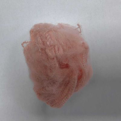 Buy A Grade Fireproof Dope Dyed Colored Polyester Fiber With Customizable Crimp online manufacture