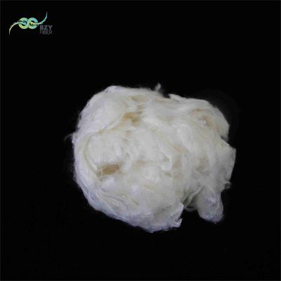 Buy Flame Retardant White 60mm Viscose Staple Fibre Weaving Material online manufacture