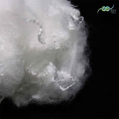 Buy Eco-Friendly Thermal Virgin Staple Polyester Fibre Non Siliconized White 51mm online manufacture