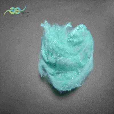 Buy Recycled Non Siliconized 4080 Light Blue Poly Staple Fibre 51mm online manufacture