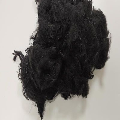 Buy Low Price Recycled Black PP Fiber 3D*76mm Polypropylene Staple Fiber online manufacture