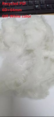 Good price 6D×64mm Polyester Staple Fiber 100% Polyester Chip Raw Material Round Synthetic Textile Fiber online