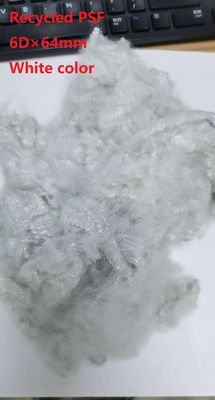 Good price 6D×64mm Polyester Staple Fiber Non-woven Padding Polyester Staple Fiber With Non-Siliconized Pattern online