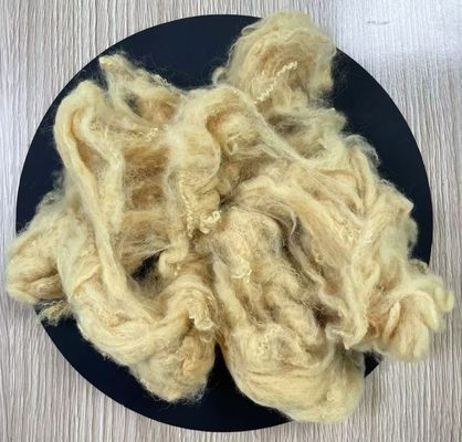 Good price Recycled Polyester Staple Fiber 2.5D 51mm Goose Yellow online