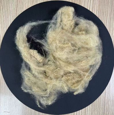 Good price Recycled Polyester Staple Fiber 4.5D 64mm Beige online