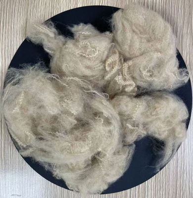 Good price Recycled Polyester Staple Fiber 5D 51mm Beige online