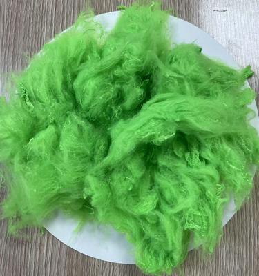 Good price Recycled Polyester Staple Fiber 1.5D 38mm Apple Green online
