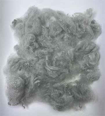 Good price Recycled Polyester Staple Fiber 2.5D 51mm Grey with Moisture Regain 0.4% and Last Fastener 4 Or Above online