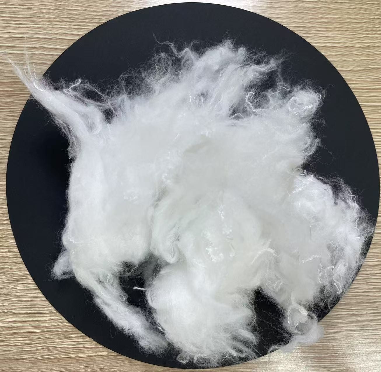 White Cooling Fiber Polyester Staple Fiber 1.5D 38mm High Durability