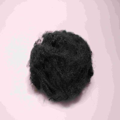 Good price 64mm Black Flame Resistant Fiber Environment-Friendly Viscose Staple Fibre online