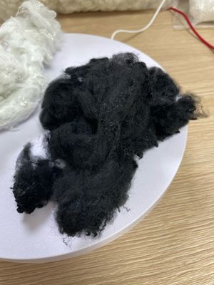 Good price Polyester staple fiber 0.7D×32mm, Synthetic Textile Fiber for High Shrinkage Resistance in Textile Manufacturing online