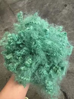 quality Hollow Polyester Staple Fiber Recycled Siliconized 15D 51mm factory