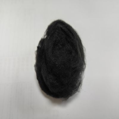 Good price Recycled Polyester Staple Fiber 2.5D 51mm Black online