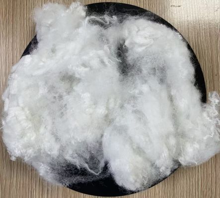 Good price Virgin Polyester Staple Fiber 15D 64mm White Standard GRS Certificated online