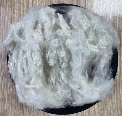 Good price 6D Polyester Staple Fiber Good Impact Resistance Non-Siliconized Synthetic Textile Fiber For Your Requirements online
