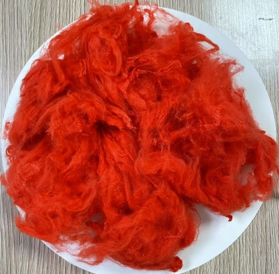 Good price Colored Polyester Fiber 1.5D 38mm High Wrinkle Resistance online