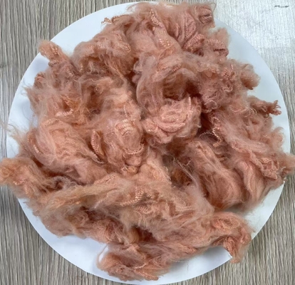 Good price Colored Dope Dyed Polyester Fiber 1.5D High Shrinkage Resistance online