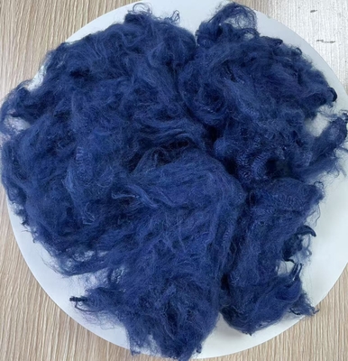 Good price Recycled Polyester Staple Fiber 1.5D 38mm Sapphire Blue online