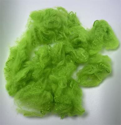 Good price Lightweight Recycled Polyester Staple Fiber with Good Chemical Resistance and Qiuxiang Green Color online