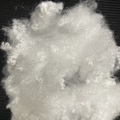 Good price 15Dx64mm Flame Retardant Recycled Fire Resistant Hollow Fiber for Safety Textile Filling online