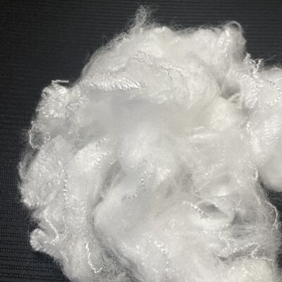 Good price White Polypropylene Staple Fiber 2D×51mm Lightweight & Durable for Filter and Padding Materials online