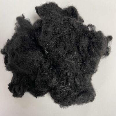 Good price Highly flame-retardant acrylic short fibers used for building fire isolation and thermal insulation, specifications can be customized online