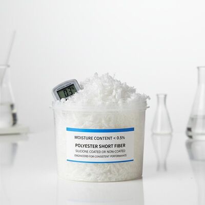 Good price Low Moisture Content Polyester Staple Fiber Silicone Coated or Non-coated with High Tear Resistance for Consistent Performance online